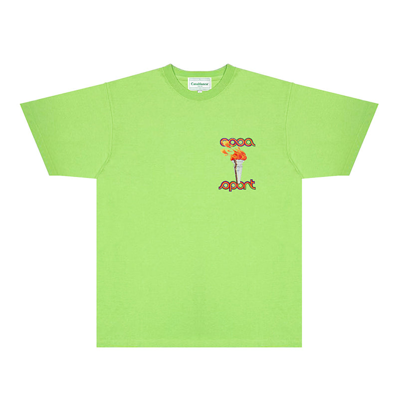 Casablanca T Shirts Street High-quality pure cotton