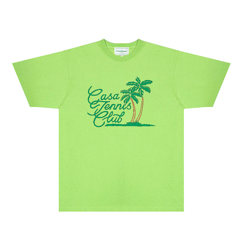 Casablanca T Shirts Street High-quality pure cotton