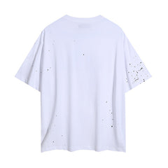 Amiri T Shirts Polka dots and ink splashes