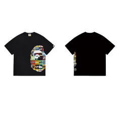 Bathing ape Bape T Shirts High-quality 100% cotton streetwear