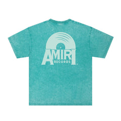 Amiri Washed Distressed T Shirt Printed Trendy Pure Cotton