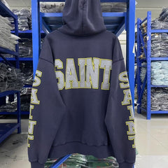 Saint Michael Printed Cotton Sweatshirt