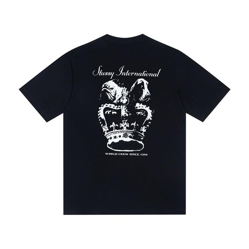 Stussy T shirts High-quality 260g pure cotton double yarn fabric
