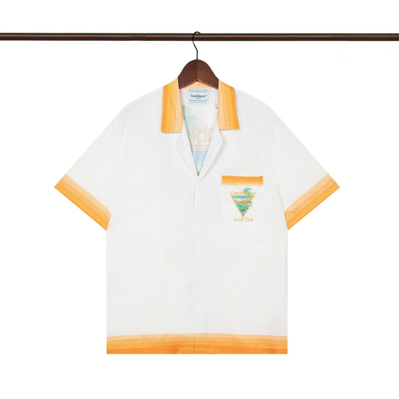 Casablanca Beach Shirt & Shorts Set Casual Summer Vacation/Travel Wear (Sold Separately)