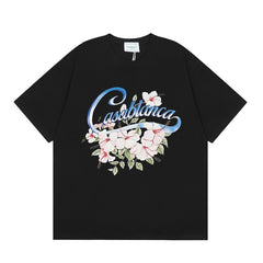 Casablanca T SHIRTS High-quality pure cotton streetwear