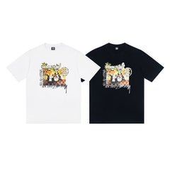 Stussy T shirts High-quality 260g pure cotton double yarn fabric