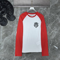 CHH  Heart Long Sleeve Shirt Unisex Fashion Loose Long Sleeve Shirt