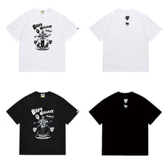 Bathing ape Bape T Shirts High-quality 100% cotton streetwear