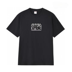 Supreme T Shirts pure cotton fashion apparel