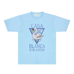Casablanca T Shirts Street High-quality pure cotton