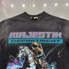 MAJESTIK T Shirts Loose fit 100% cotton
