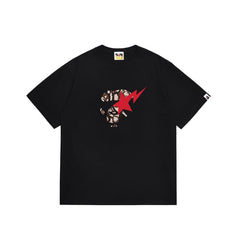 Bathing ape Bape T Shirts High-quality 100% cotton streetwear