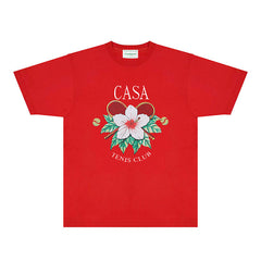 Casablanca T Shirts Street High-quality pure cotton