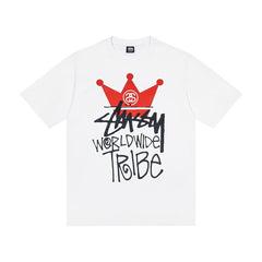 Stussy T shirts High-quality 260g pure cotton double yarn fabric