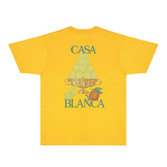Casablanca T Shirts Street High-quality pure cotton