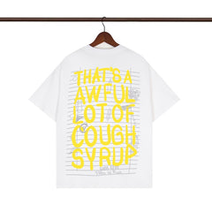 COUGH SYRUP T shirts High-quality pure cotton streetwear