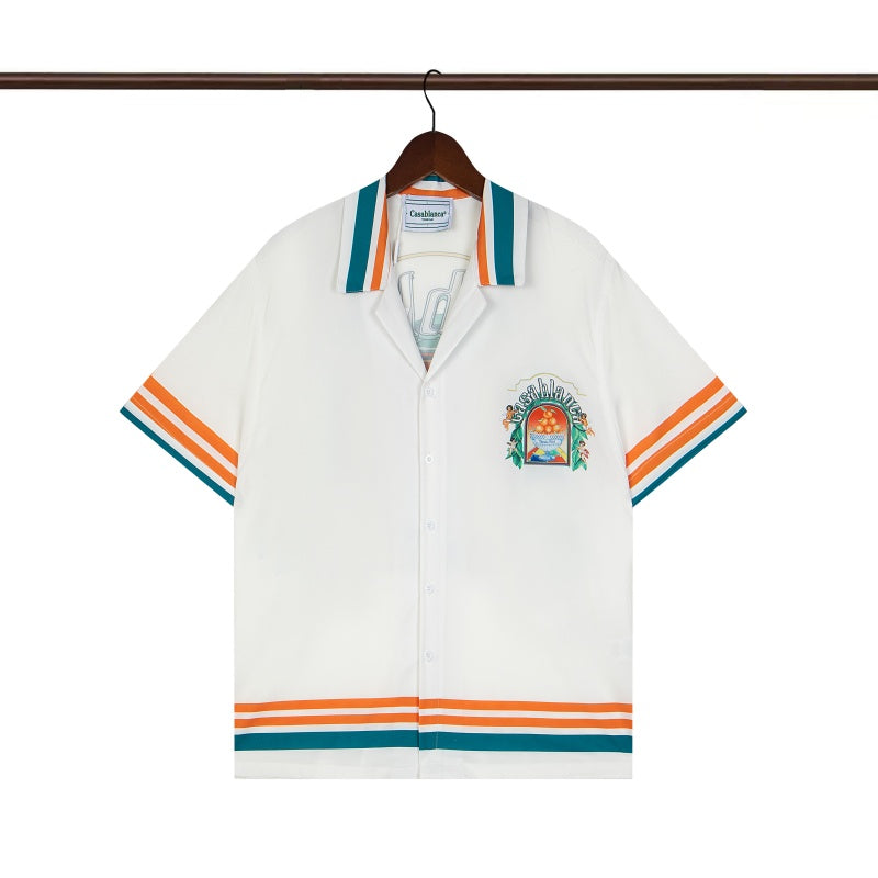 Casablanca Beach Shirt & Shorts Set Casual Summer Vacation/Travel Wear (Sold Separately)