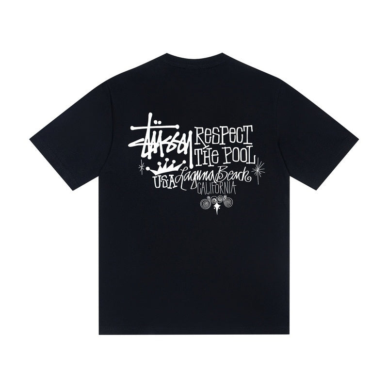 Stussy T shirts High-quality 260g pure cotton double yarn fabric