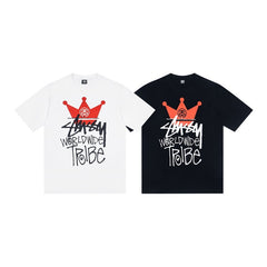 Stussy T shirts High-quality 260g pure cotton double yarn fabric