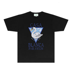 Casablanca T Shirts Street High-quality pure cotton