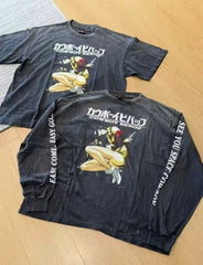 Saint Michael long sleeve shirts Premium-quality pure cotton streetwear for autumn