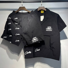 Corteiz Shirt & Shorts Set – Stylish Resort Wear (Top and shorts sold separately)