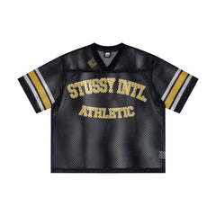 Stussy Jersey Mesh fabric t shirt