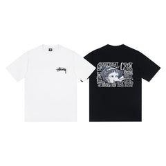 Stussy T shirts High-quality 260g pure cotton double yarn fabric