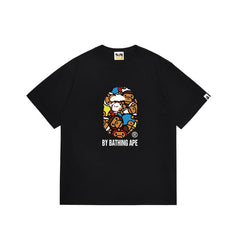 Bathing ape Bape T Shirts High-quality 100% cotton streetwear