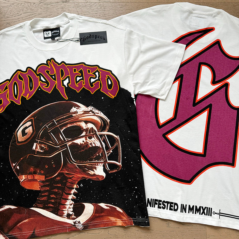Godspeed T Shirts 260g pure cotton fabric