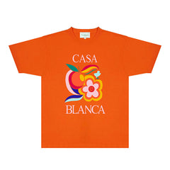 Casablanca T Shirts Street High-quality pure cotton