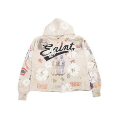 Saint Michael hoodie with printed design - fashionable