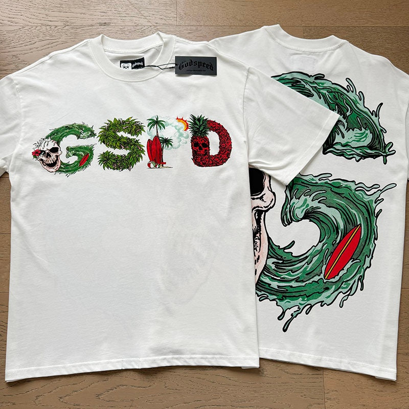 Godspeed T Shirts 100% pure cotton 260g fabric