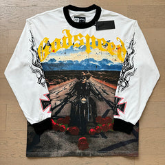 Godspeed Long Sleeved Shirt 260g pure cotton fabric