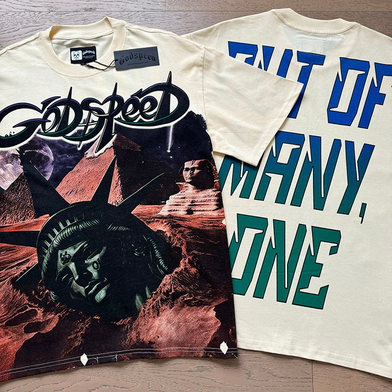 Godspeed T Shirts 100% pure cotton 260g fabric