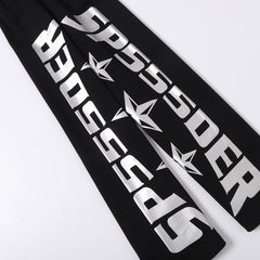 Sp5der Sweatpants Star-print lettering