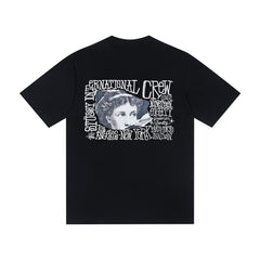 Stussy T shirts High-quality 260g pure cotton double yarn fabric