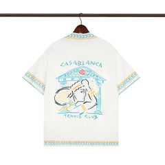 Casablanca Beach Shirt & Shorts Set Casual Summer Vacation/Travel Wear (Sold Separately)