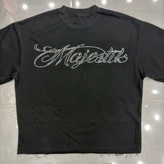 MAJESTIK T Shirts Loose fit 100% cotton