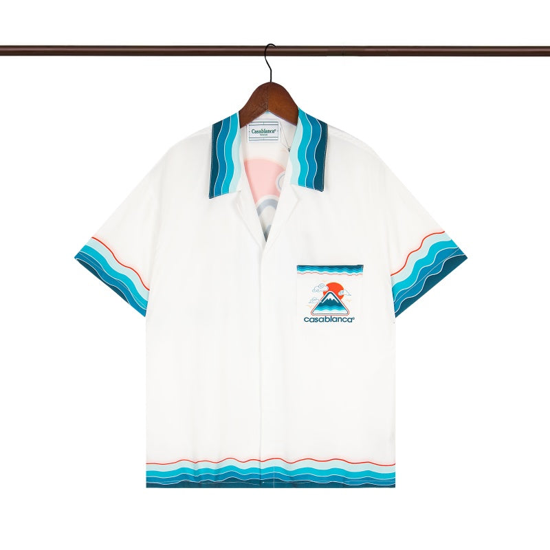 Casablanca Beach Shirt & Shorts Set Casual Summer Vacation/Travel Wear (Sold Separately)