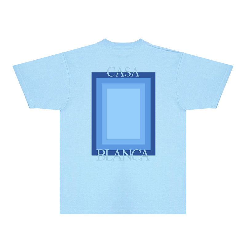 Casablanca T Shirts Street High-quality pure cotton