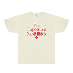 Casablanca T Shirts Street High-quality pure cotton