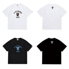 Bathing ape Bape T Shirts High-quality 100% cotton streetwear