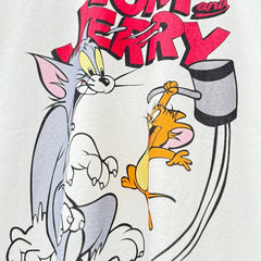 Unisex Vintage T Shirts TOM AND JERRY Limited Edition Washed & Distressed Short-Sleeve T-Shirt. Features custom heavyweight, brushed fabric with a vintage feel and high-quality direct-to-garment (white ink) printing¡ªdelivering premium texture and sty