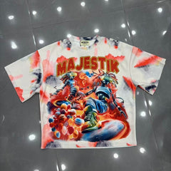 MAJESTIK T Shirts Loose fit 100% cotton
