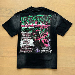 HS T Shirts Washed Aging Process