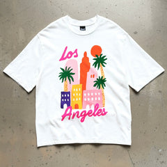 Unisex Vintage T Shirts Saint x Los Angeles Exclusive: Heavyweight 320g fabric (retaining its weight after washing, matching the original); vintage single-stitch construction with blind-stitch detailing.