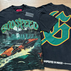 Godspeed T Shirts 260g pure cotton fabric