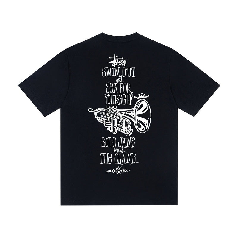 Stussy T shirts High-quality 260g pure cotton double yarn fabric