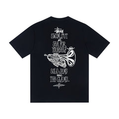 Stussy T shirts High-quality 260g pure cotton double yarn fabric